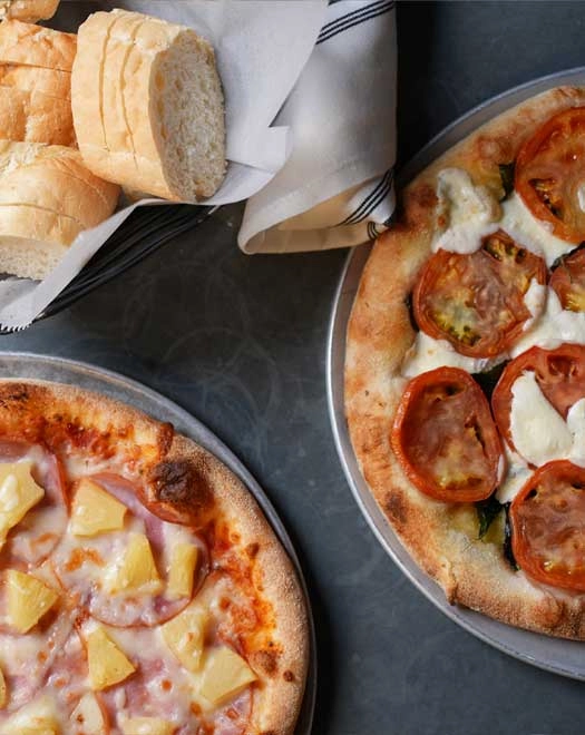 Capri's Oven Baked Pizzas